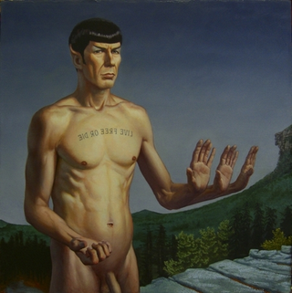 Illustration for article titled Sexy Spock